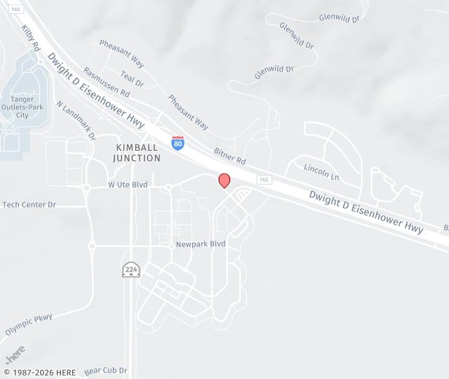 Location Map: 1441 Ute Blvd. Park City, UT 84098
